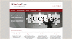 Desktop Screenshot of kerberrosewealth.com